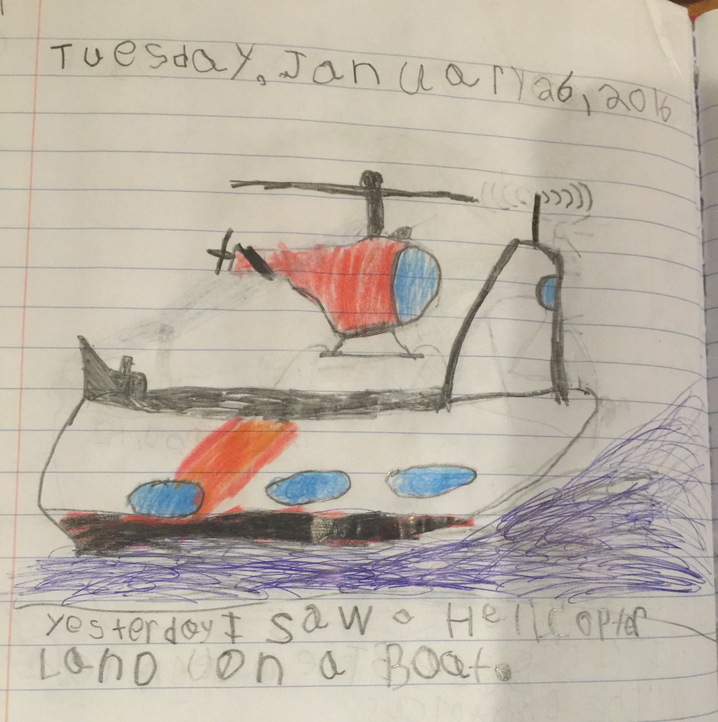 Picture by Paul (age 7)