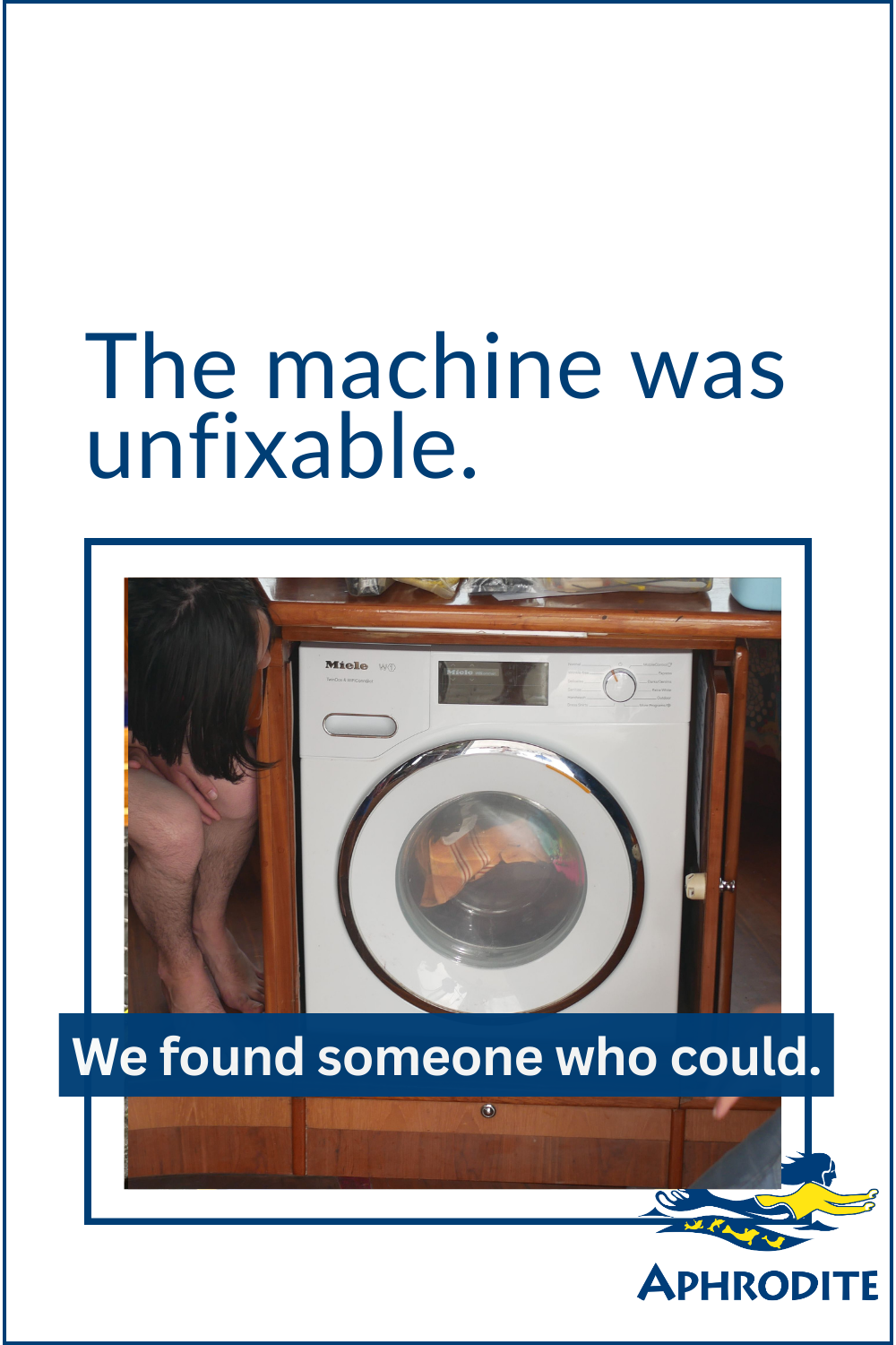 Our Splendide washing macine was unfixable so we found someone who could.