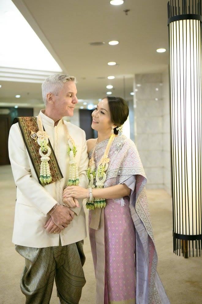 Our friends, Dave and Nonny's Thai wedding.