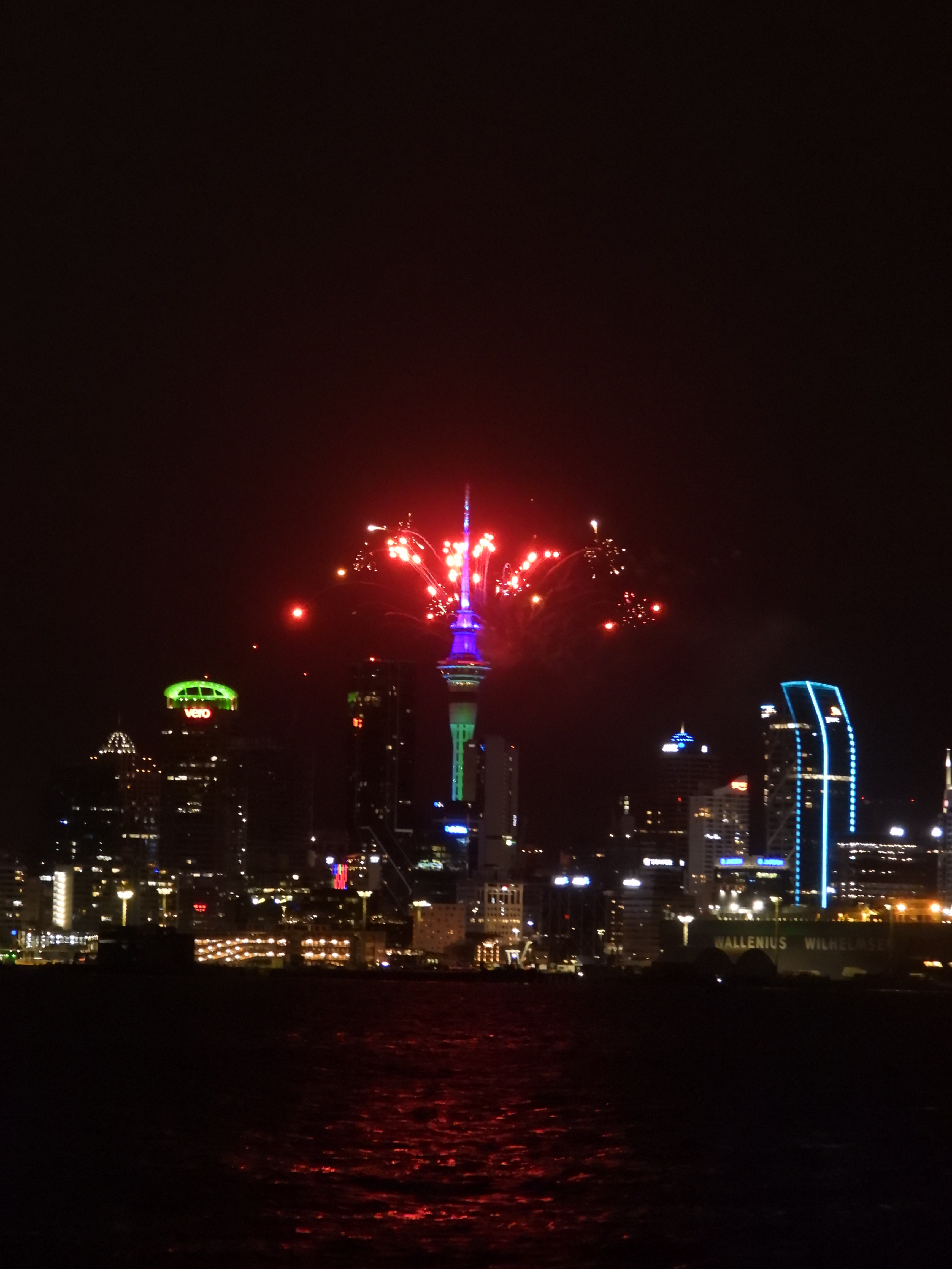 New Years Eve in Aukland, New Zealand.