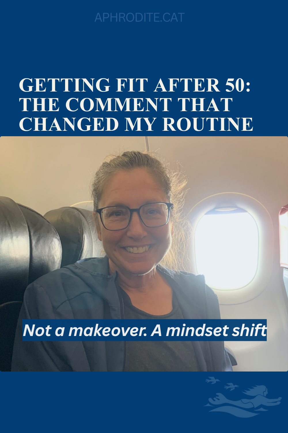 Photo of blog author, Lorraine Escher, in an airplane from Langkawi to Kuala Lumpur for the purpose of trigger finger release surgery.
