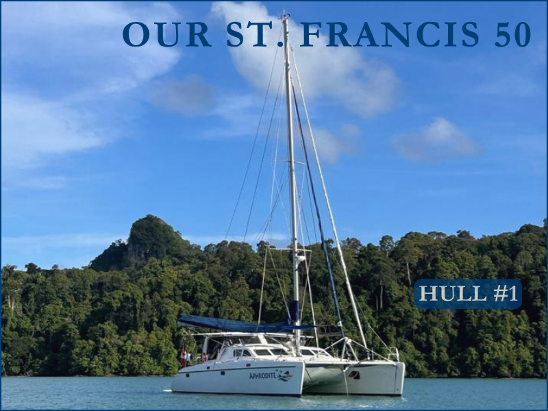 A photo of SV Aphrodite anchored in Langkawi, Malaysia